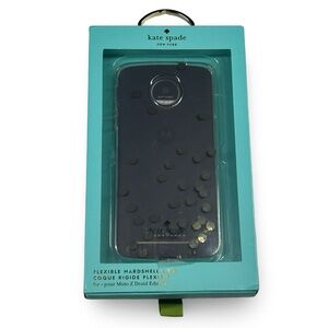 Kate‎ Spade Moto Z Droid Edition Flexible Hardshell Cell Phone Case Designer